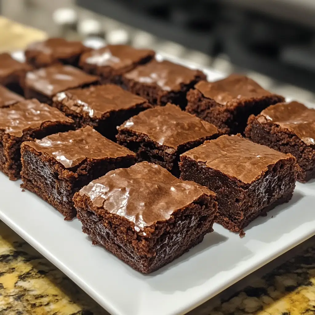 Coffin-Shaped Brownie Bites