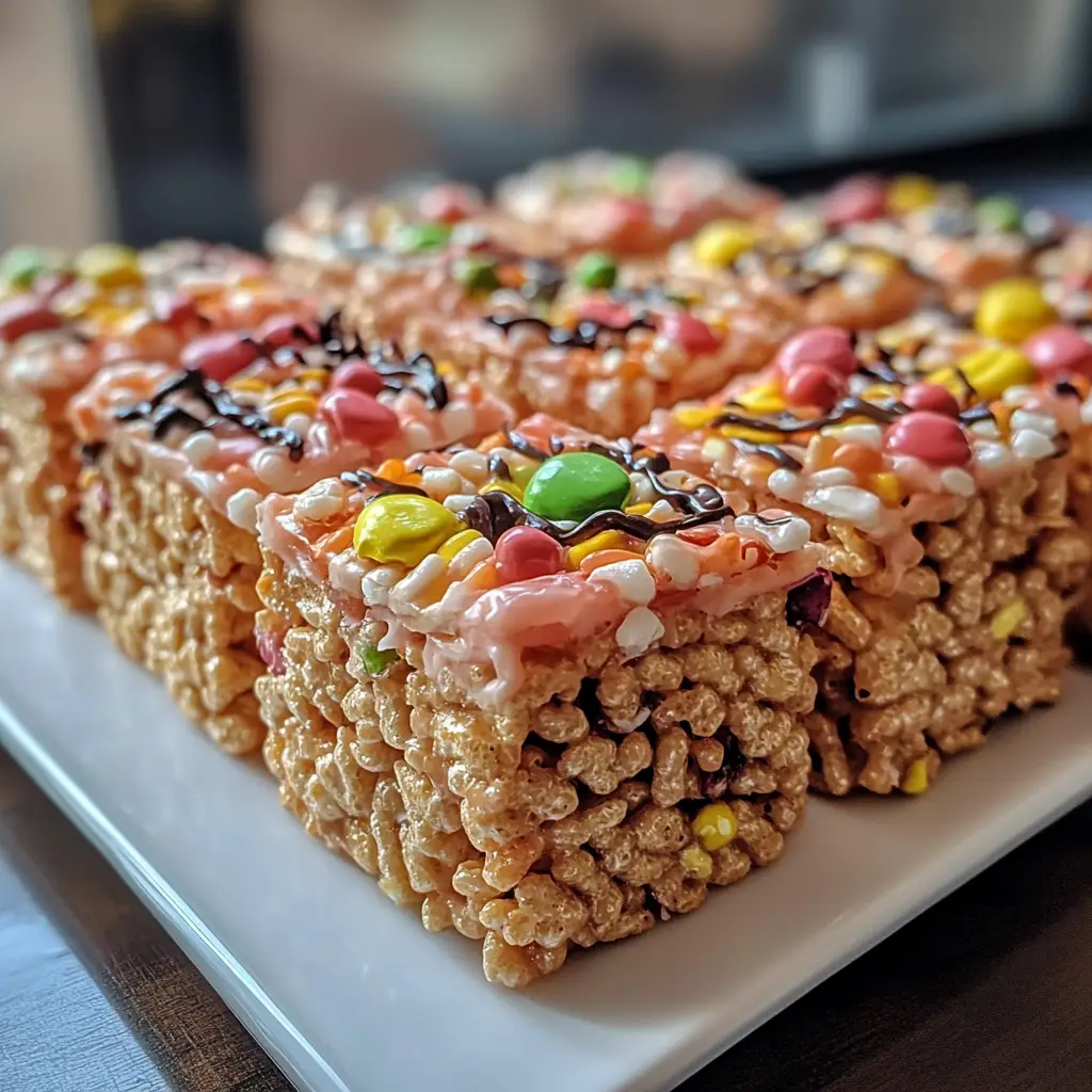 Frankenstein Rice Krispies Treats