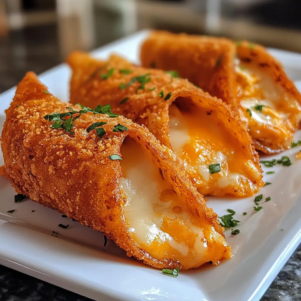 Fried Cheese Stuffed Doritos