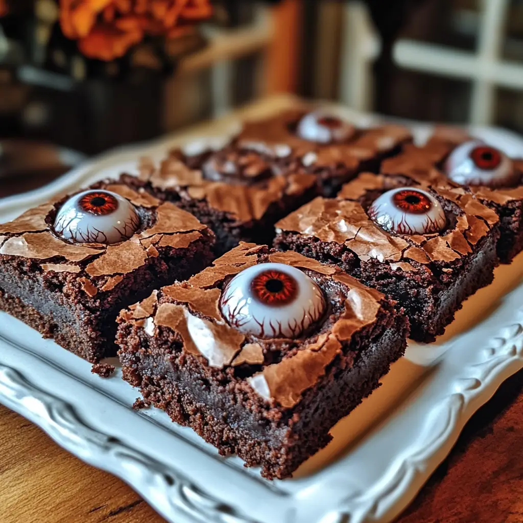 Spooky Eyeball Brownies