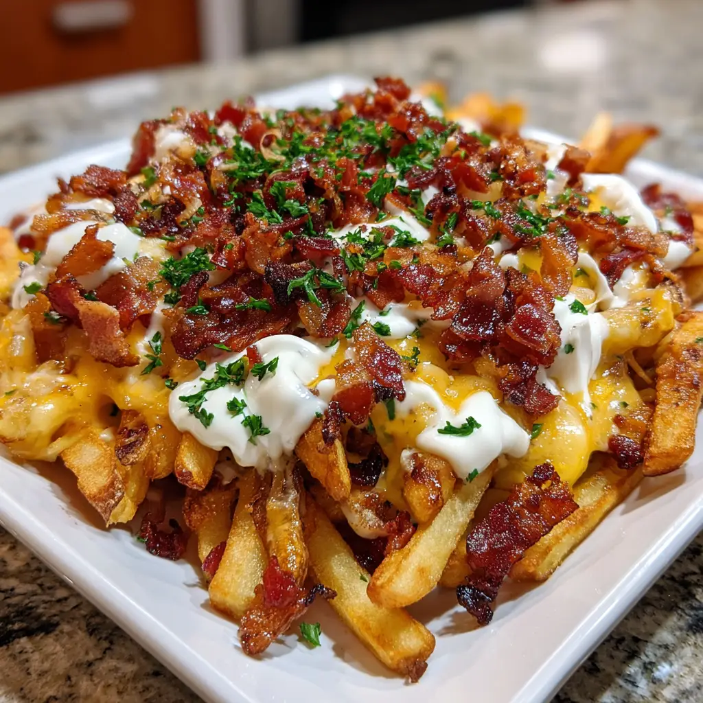 Loaded Bacon Cheese Fries