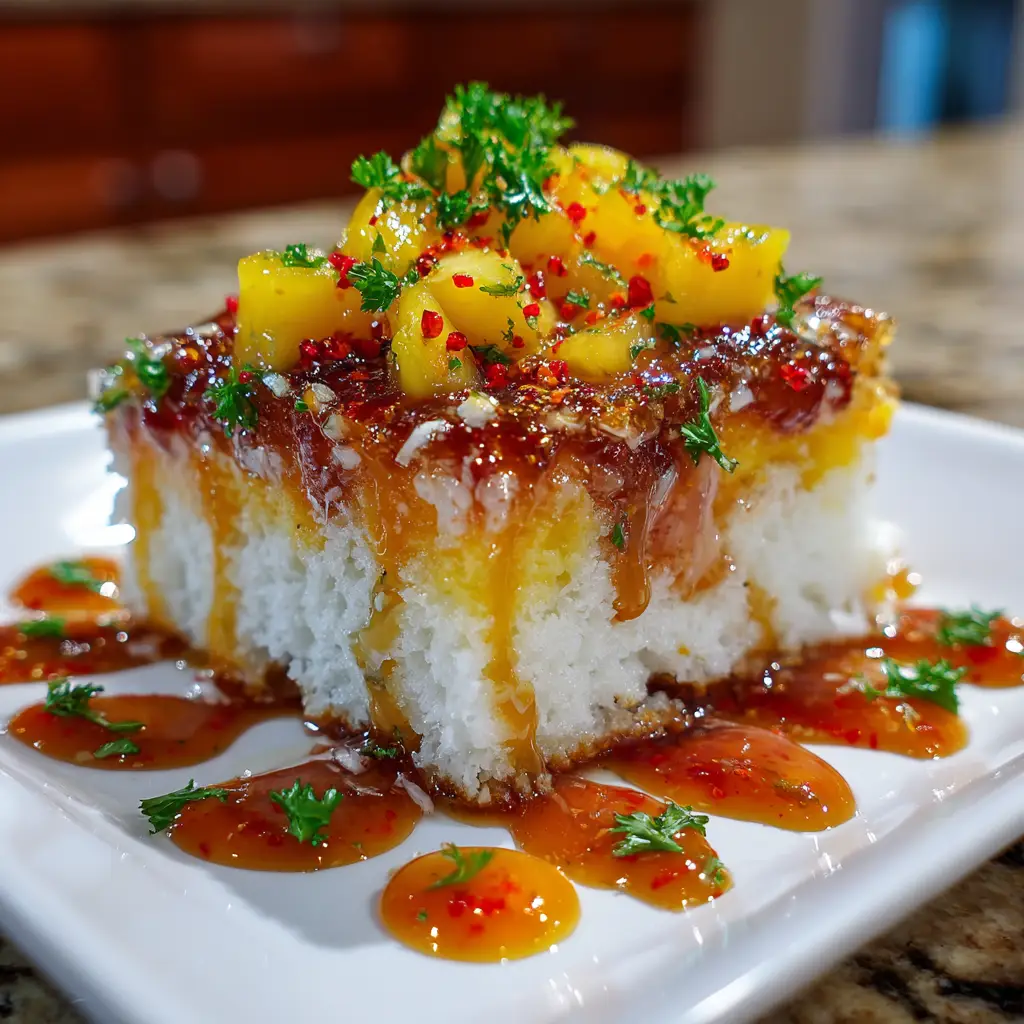 Luau-Perfect Hawaiian Poke Cake